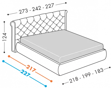 Opera Lirico Round bed
Available with H32 base