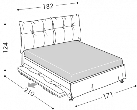 Loren Combi Bed